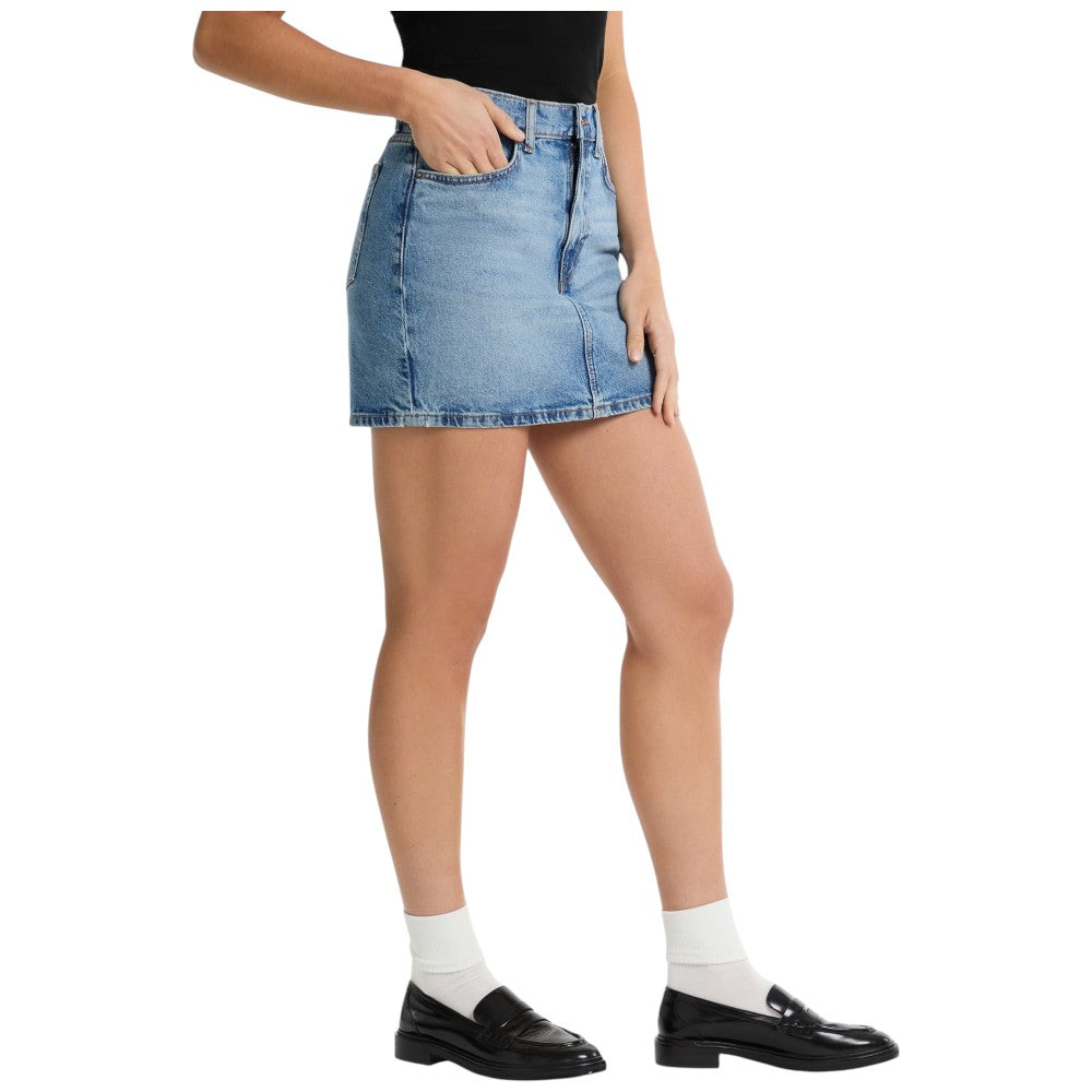 Guess Jeans minigonna in denim W5GD0Q D5M4A GJER Gonne Guess Jeans