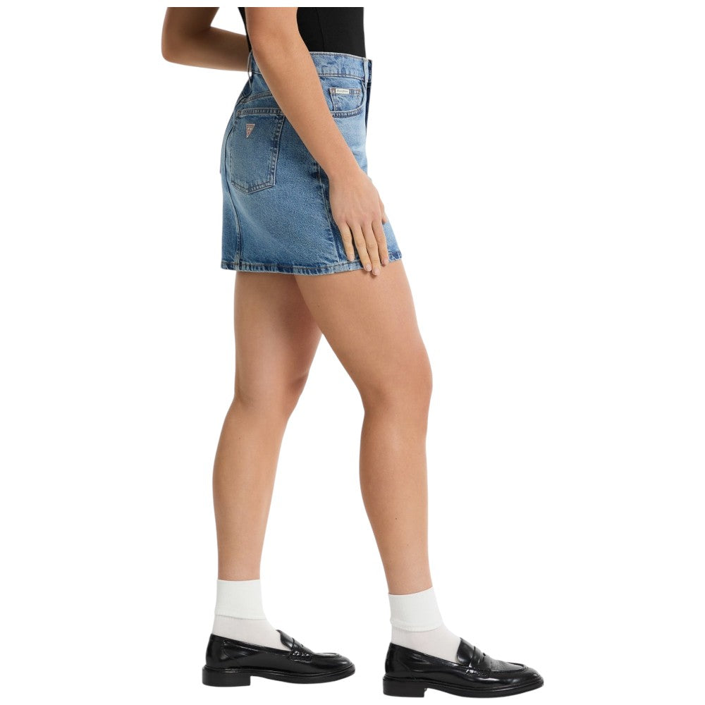 Guess Jeans minigonna in denim W5GD0Q D5M4A GJER Gonne Guess Jeans