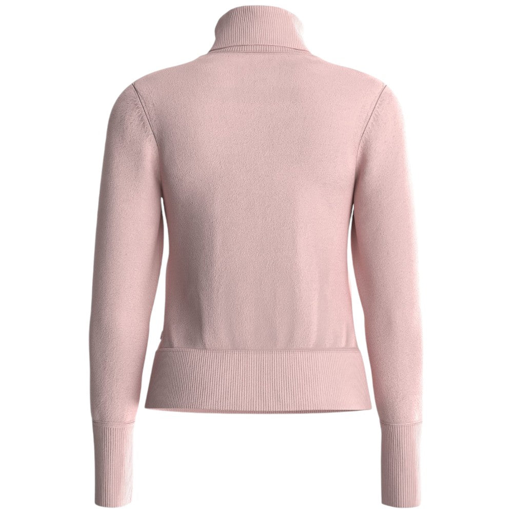 Guess Jeans pullover rosa collo alto mini logo W4BR15Z3HO2G6R4 Maglieria Guess Jeans