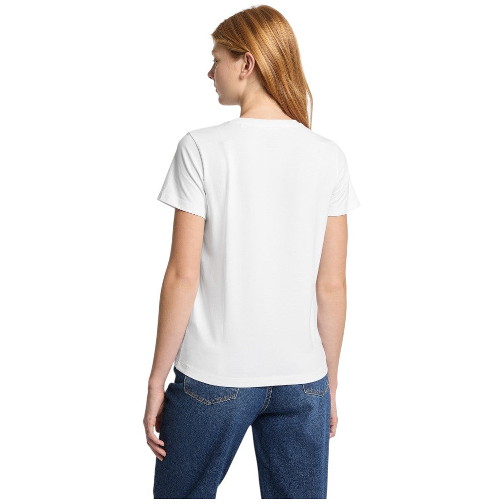 Guess Jeans t-shirt bianca W5RI54 J1314 G011 T-shirt Guess Jeans