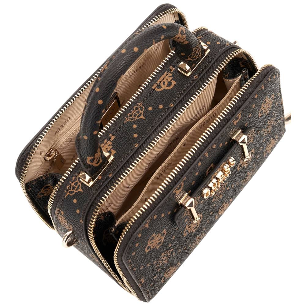 Guess Mini borsa a mano Silia 4G logo peony HWGP9890760ESL Borse Guess