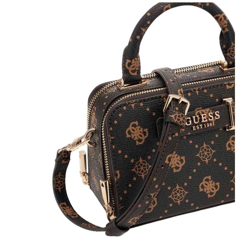 Guess Mini borsa a mano Silia 4G logo peony HWGP9890760ESL Borse Guess
