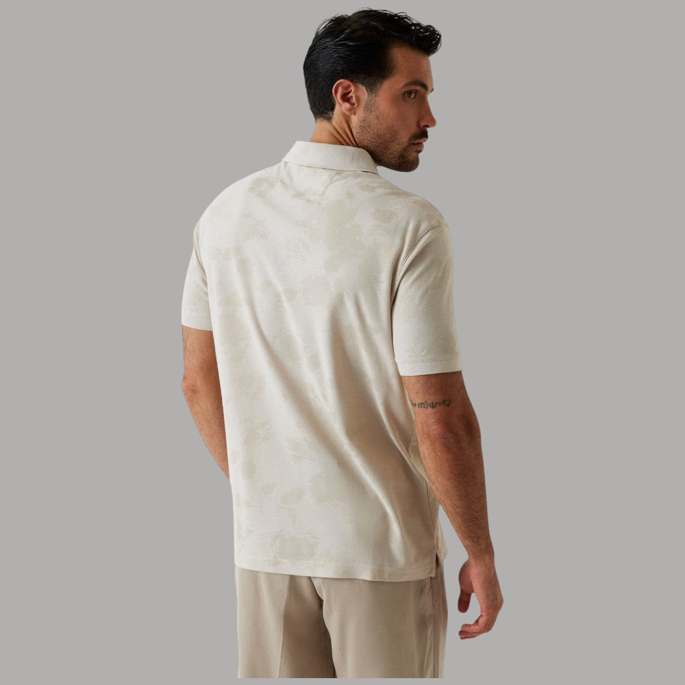 Guess Polo Uomo Jacquard in Modal, Vestibilità Regular Fit - Prodotti di Classe