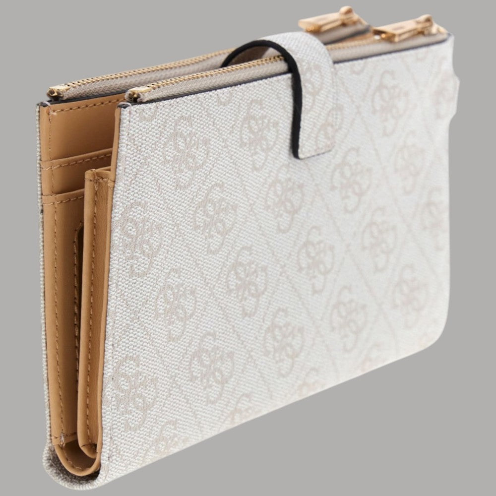 Guess Portafoglio Donna Laurel 4G con Zip - Prodotti di Classe