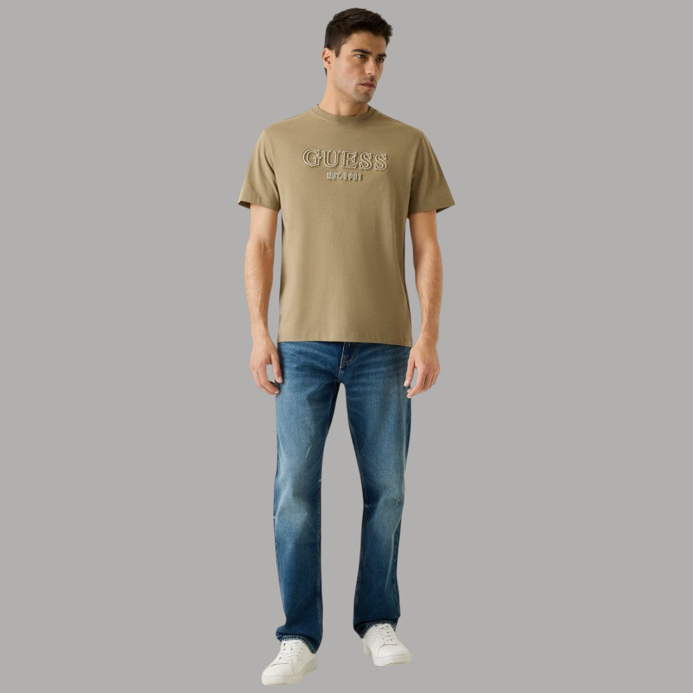 Guess t-shirt regular con logo ricamato M6RI22K8FQ4 - Prodotti di Classe