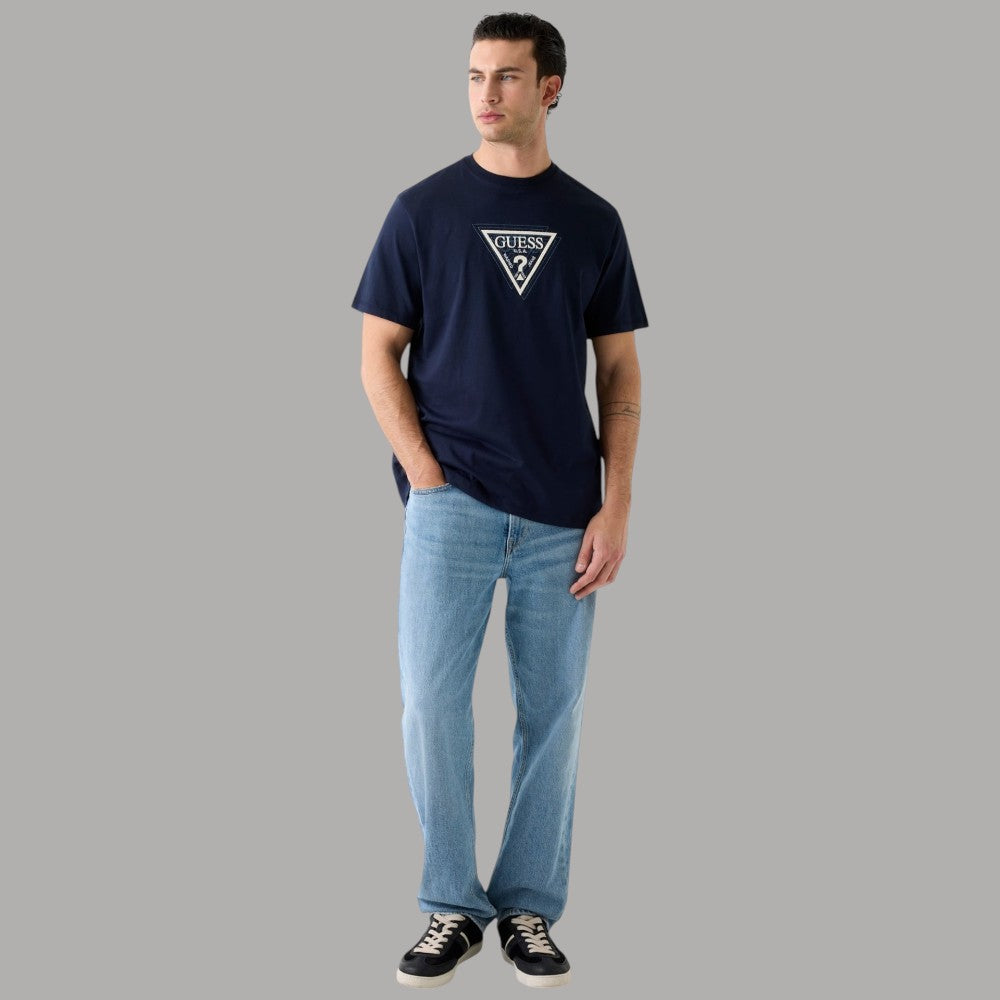 Guess t-shirt regular logo triangolare M6RI23K8FQ4 - Prodotti di Classe