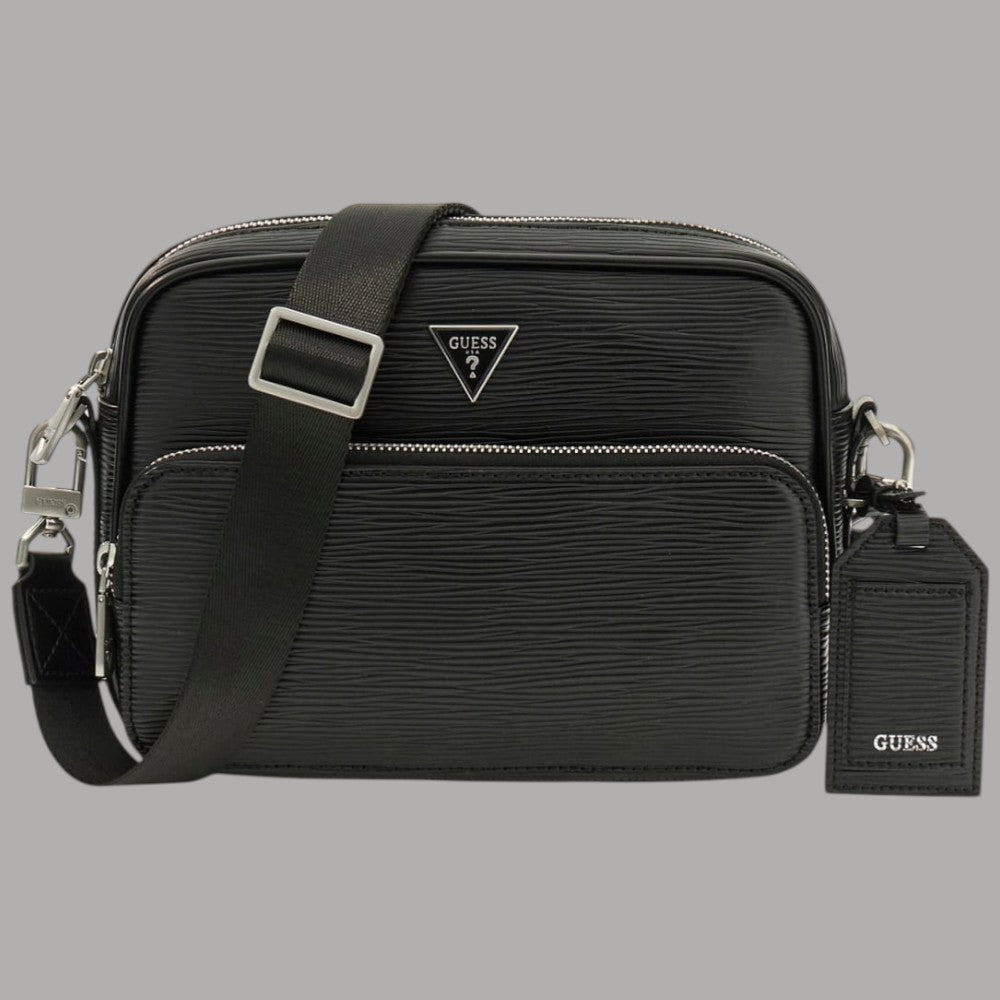 Guess Tracolla Uomo Milano Elegante e Pratica con Tasche - Prodotti di Classe