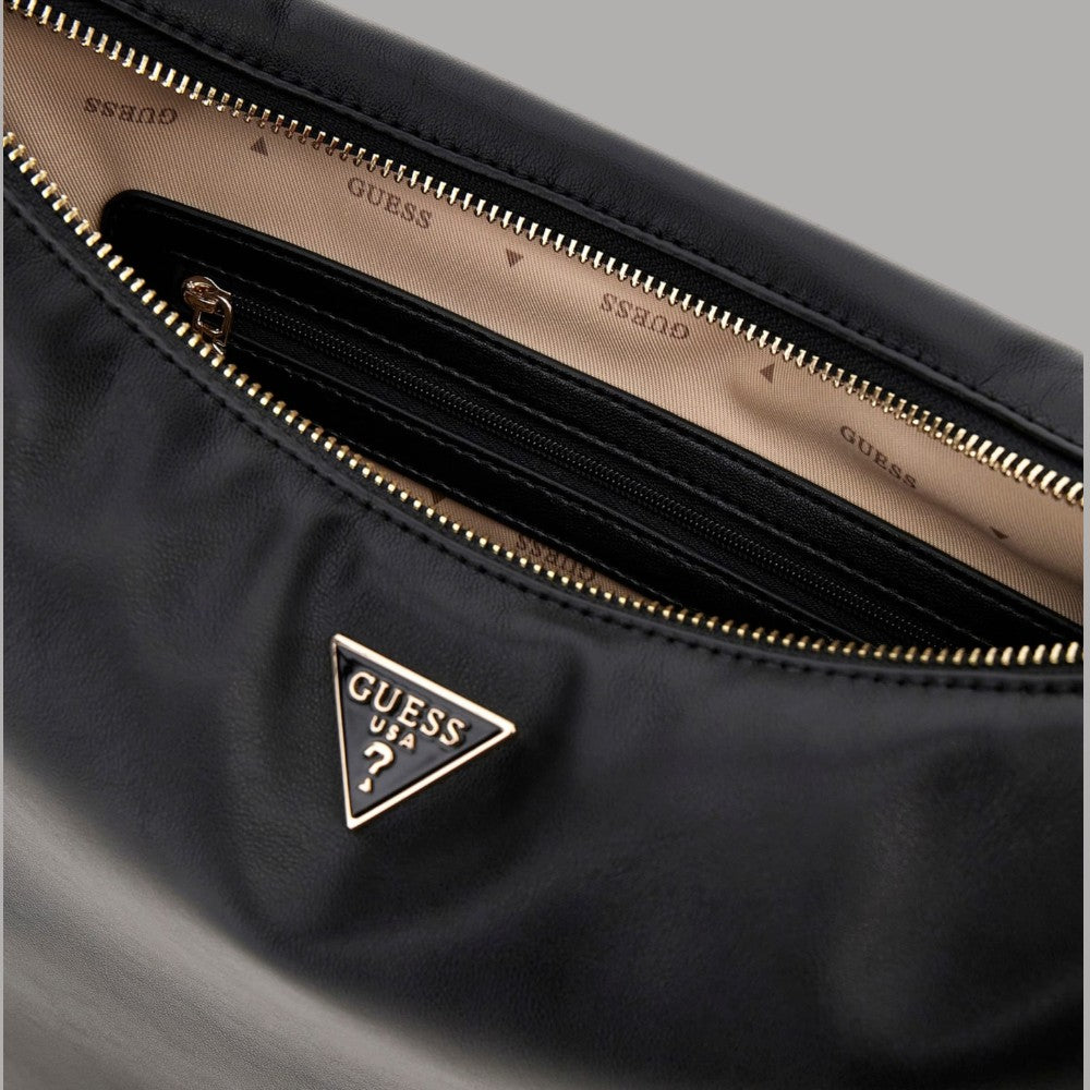 Guess borsa Hobo nera SUNETRA HWNG75 34020 BLA - Prodotti di Classe