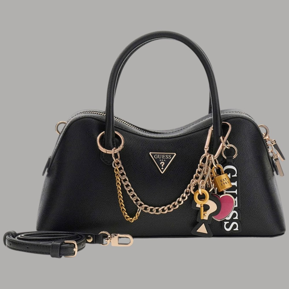 Guess borsa a mano Davina con charm, tracolla regolabile elegante - Prodotti di Classe