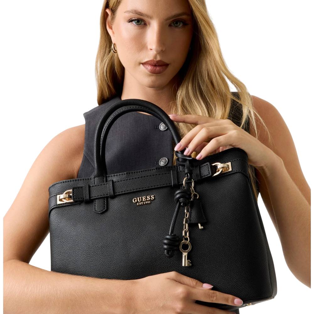 Guess borsa a mano nera GREGORIA HWBG85 46070 BLA Borse Guess