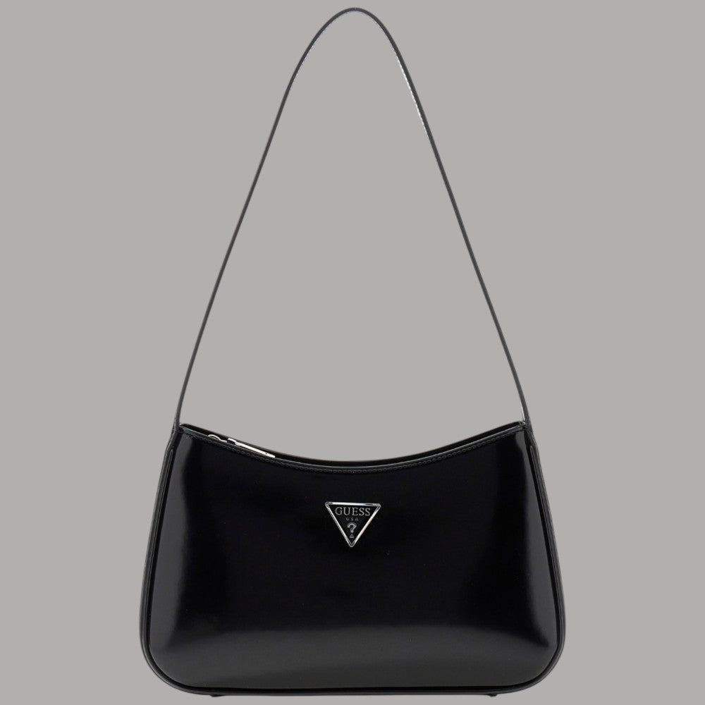Guess borsa a spalla Arnela, finitura lucida, simil pelle elegante - Prodotti di Classe
