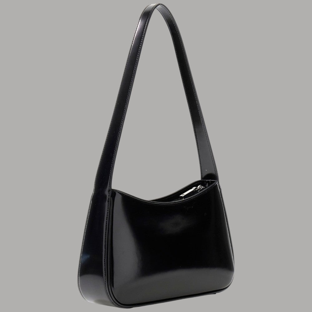 Guess borsa a spalla Arnela, finitura lucida, simil pelle elegante - Prodotti di Classe