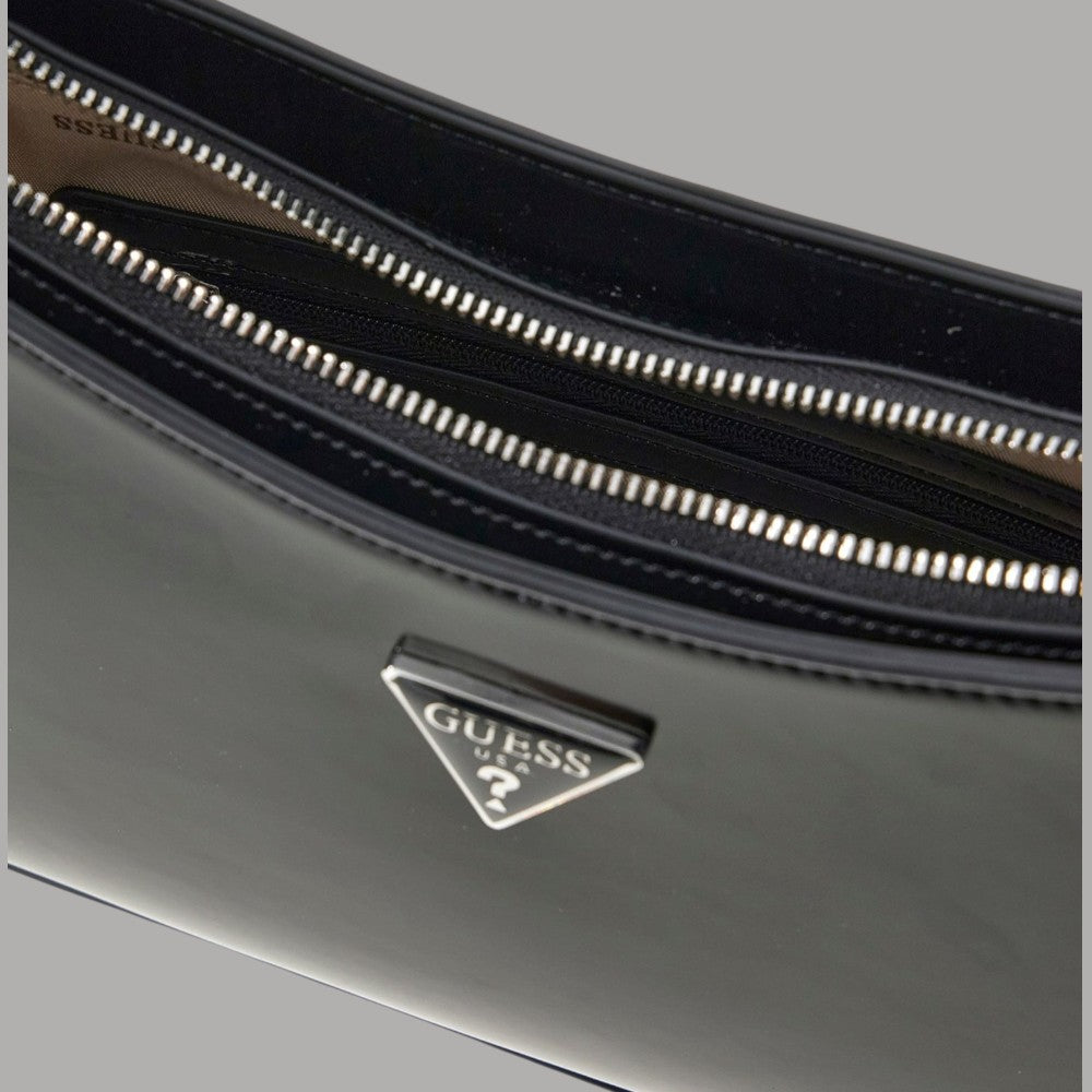 Guess borsa a spalla Arnela, finitura lucida, simil pelle elegante - Prodotti di Classe