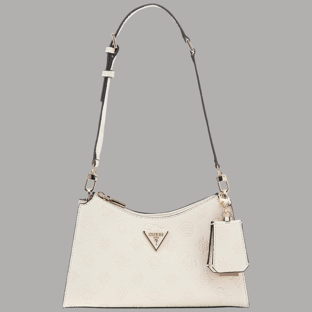 Guess borsa a spalla Cresidia 4G logo peony HWPD98 88180 BNN - Prodotti di Classe