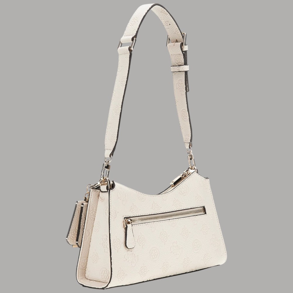Guess borsa a spalla Cresidia 4G logo peony HWPD98 88180 BNN - Prodotti di Classe