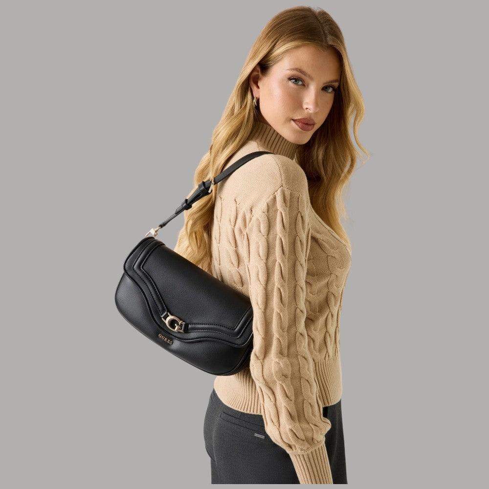 Guess borsa a spalla nera DEA HWBG79 93200 BLA - Prodotti di Classe