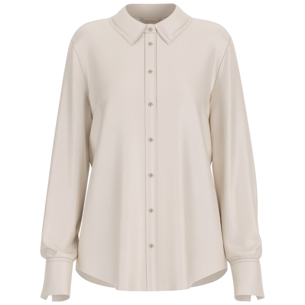 Guess camicia vaniglia CONCETTA W5YH03WF1T2G1F7 Camicie Guess
