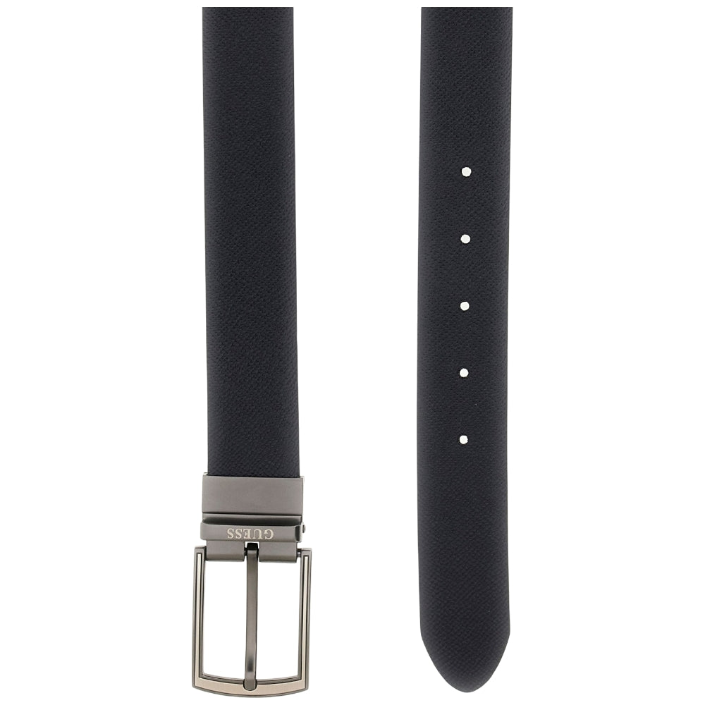 Guess cintura blu reversibile in vera pelle BM7823P5335BLN Cinture Guess