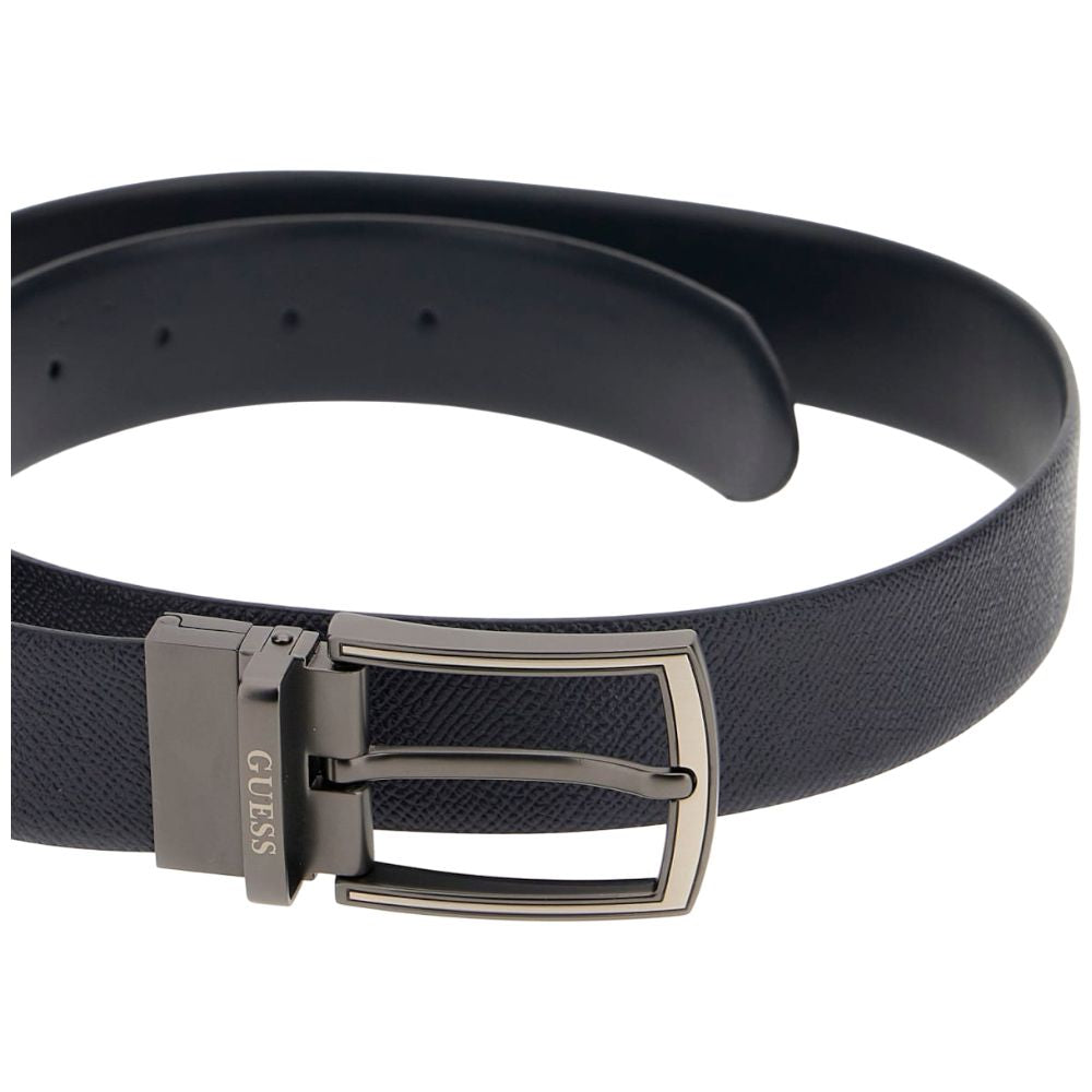 Guess cintura blu reversibile in vera pelle BM7823P5335BLN Cinture Guess