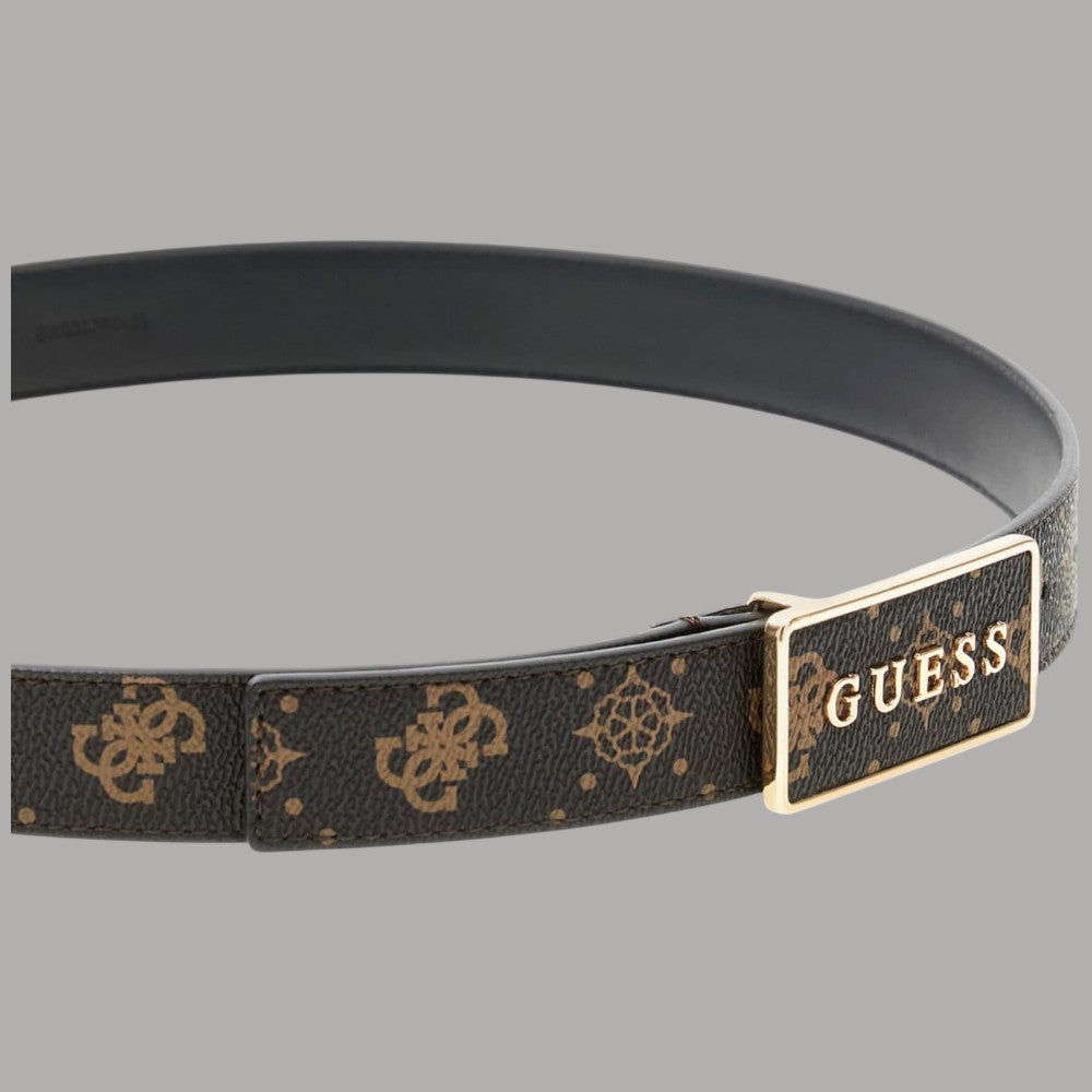 Guess cintura marrone Silia logo 4G logo BW9307 P5430 ESL - Prodotti di Classe