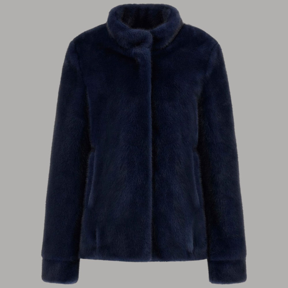 Guess eco pelliccia blu Luna W5BL64 W3920 G7J6 - Prodotti di Classe