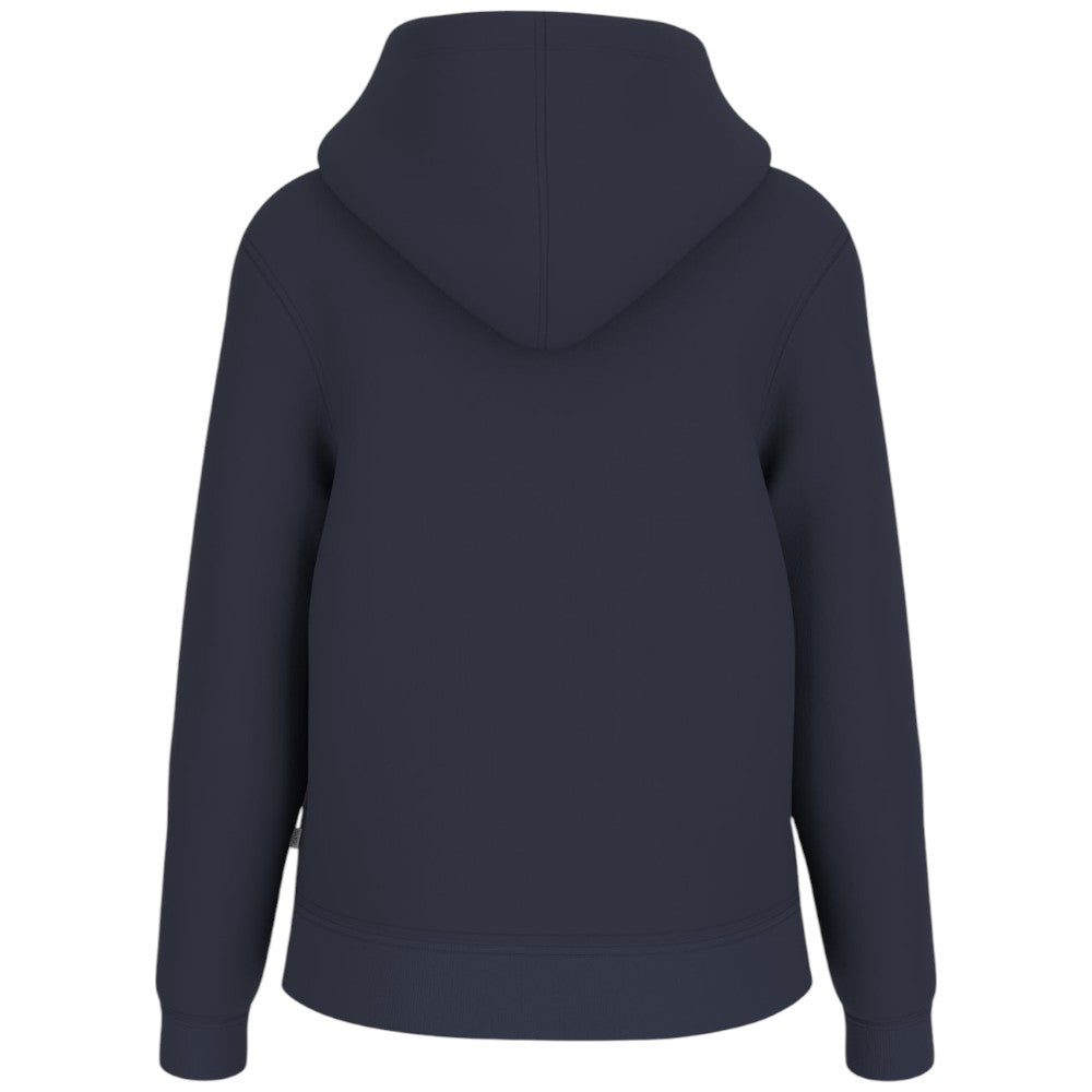 Guess felpa blu zip cappuccio mini logo W4YQ03KC811A71W Felpe Guess Jeans