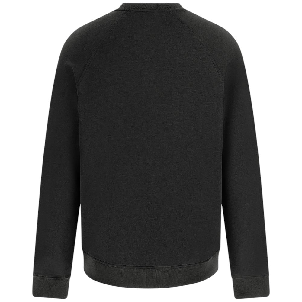 Guess felpa nera logo iridescent M4YQ14 KCBR2 Felpe Guess