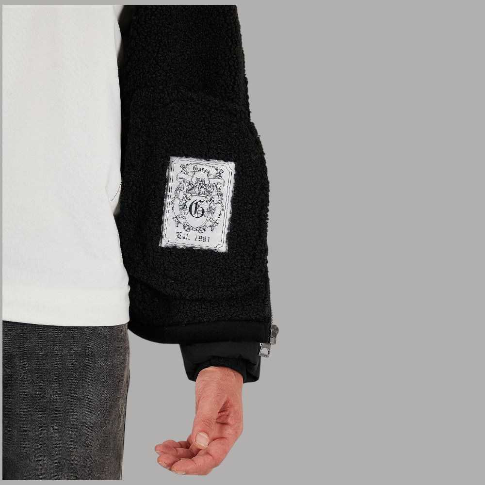 Guess giacca eco montone nero M5BL79 W2292 JBLK - Prodotti di Classe