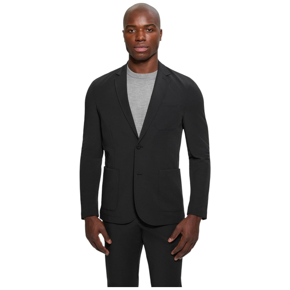 Guess giacca nera blazer monopetto Tyron M5RN09 WGUP2 JBLK Giacche Guess