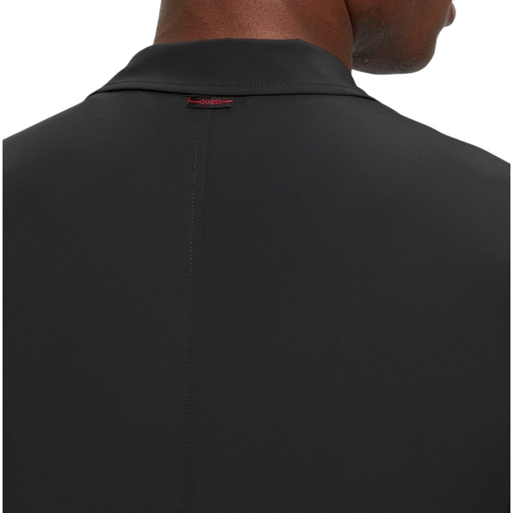 Guess giacca nera blazer monopetto Tyron M5RN09 WGUP2 JBLK Giacche Guess