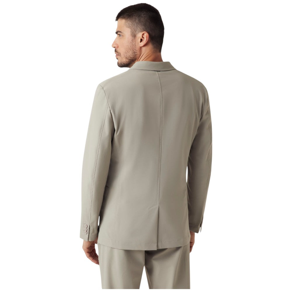 Guess giacca tortora blazer monopetto Tyron M5RN09 WGUP2 A90N Giacche Guess