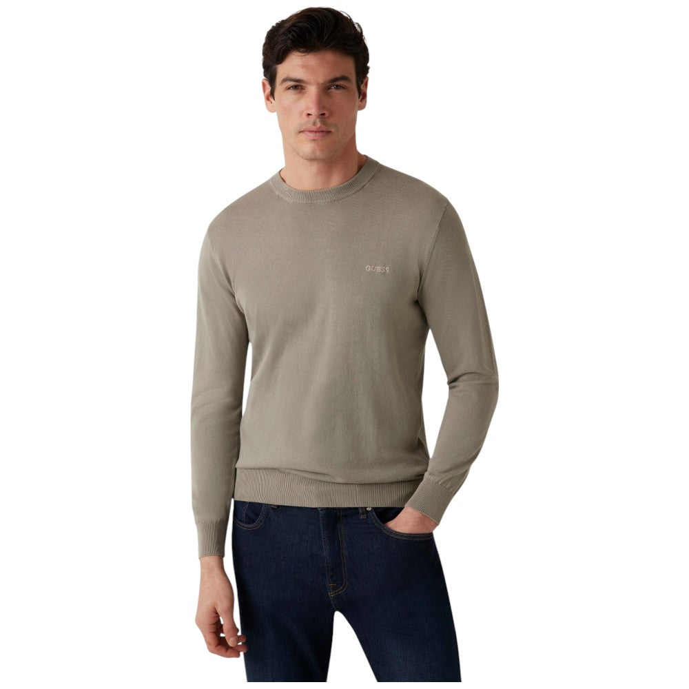 Guess maglioncino verde oliva Chelsley M4GR06 Z3DN1 A81T Maglieria Guess