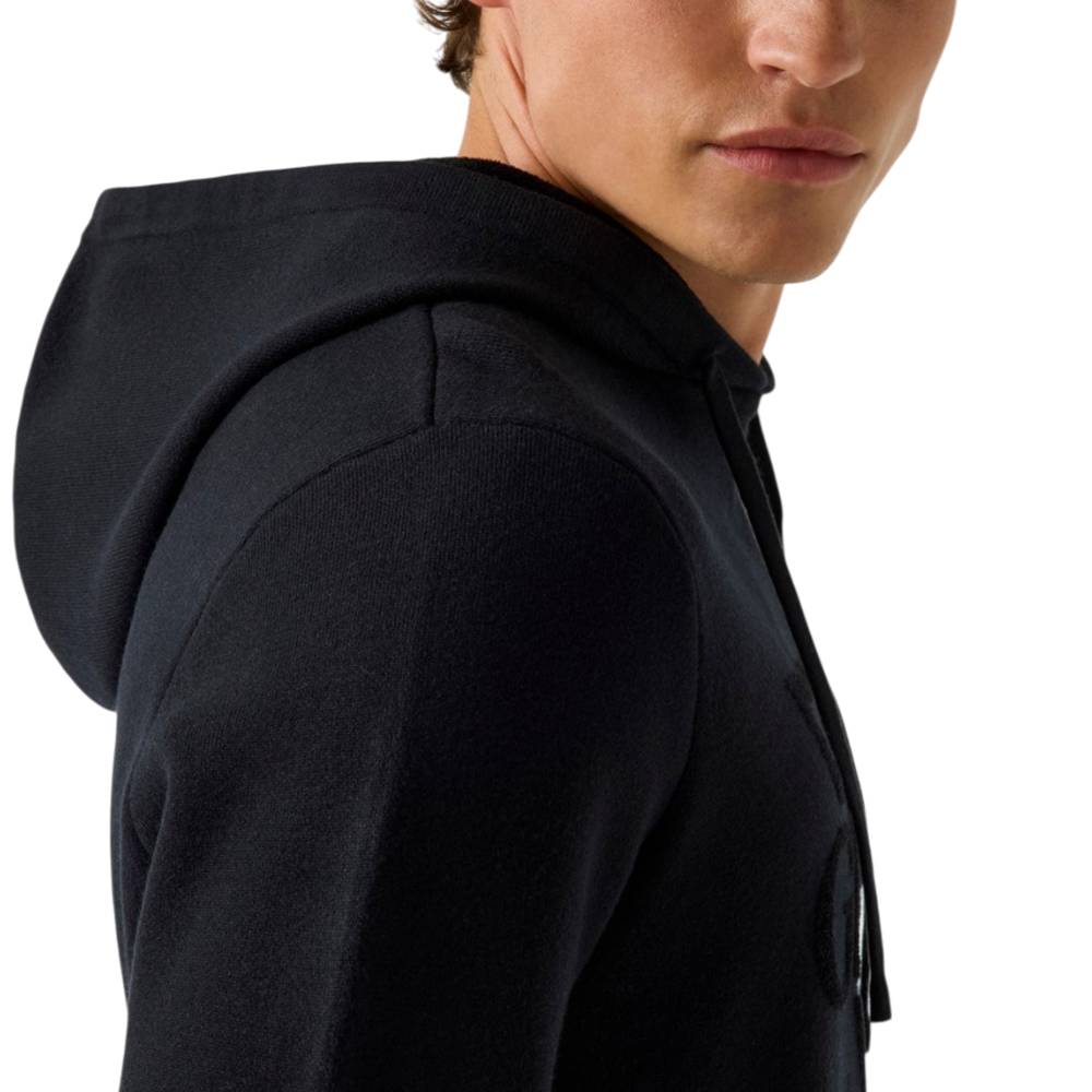 Guess maglione nero con cappuccio JOBY M5BR18Z0470JBLK Felpe Guess