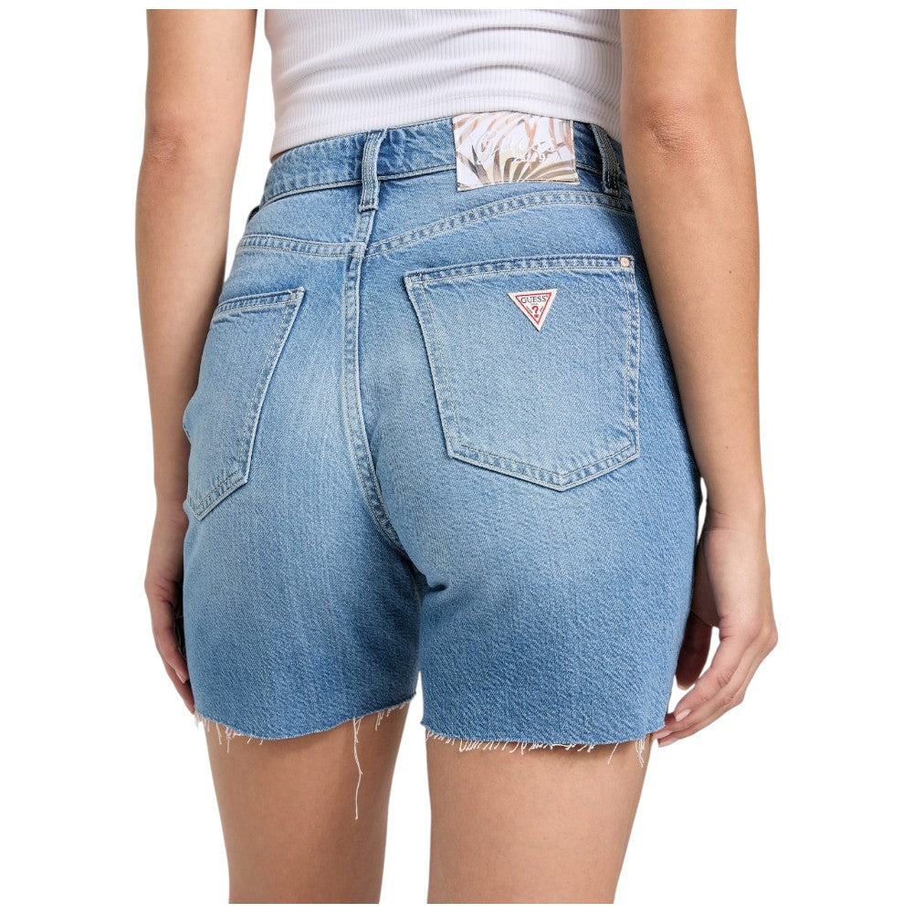 Guess pantaloncini in denim W5GD47 D5B94 F0RM Bermuda Guess