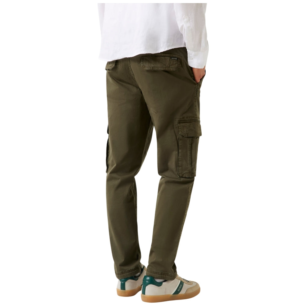 Guess pantalone cargo verde BRYSON M5YB81W1300F8P6 Pantaloni Guess
