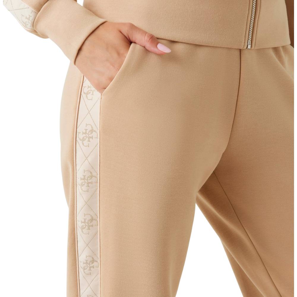 Guess pantaloni jogger beige NEW VICTOIRE W5YB11 KBYE2 A11T Pantaloni Guess