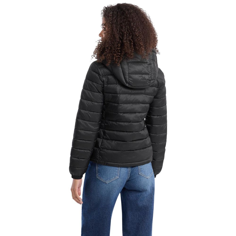 Guess piumino nero con cappuccio GJ W5RL99 WHAB2 JBLK Giubbini Guess Jeans