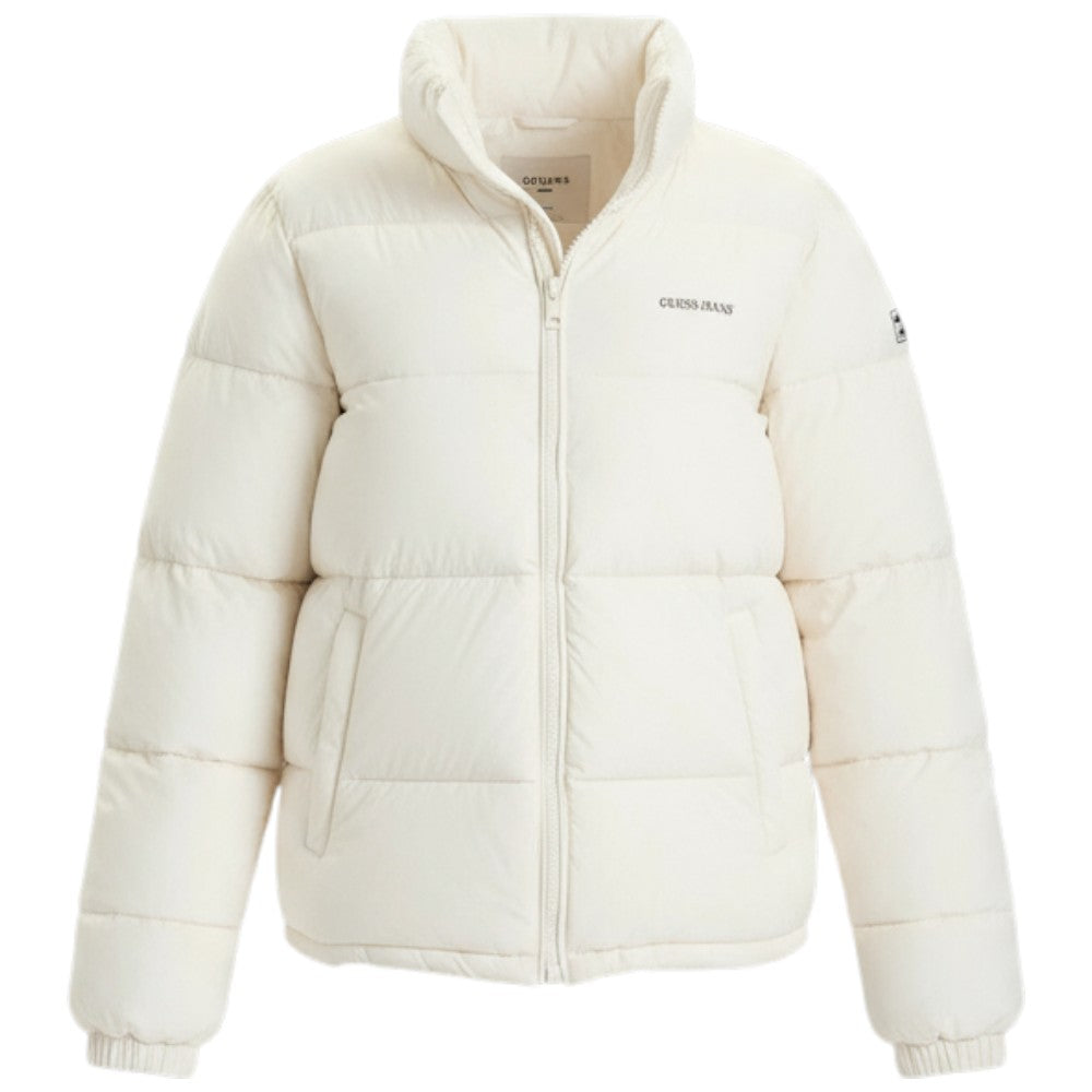 Guess piumino panna GJ PUFFER W4BL21 WGII2 G053 Giubbini Guess Jeans