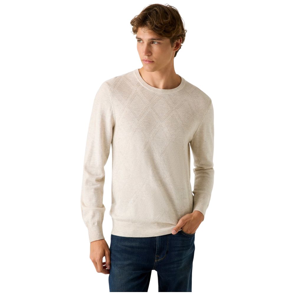 Guess pullover beige JAMAAR M5BR08 Z0432 LOH Maglieria Guess