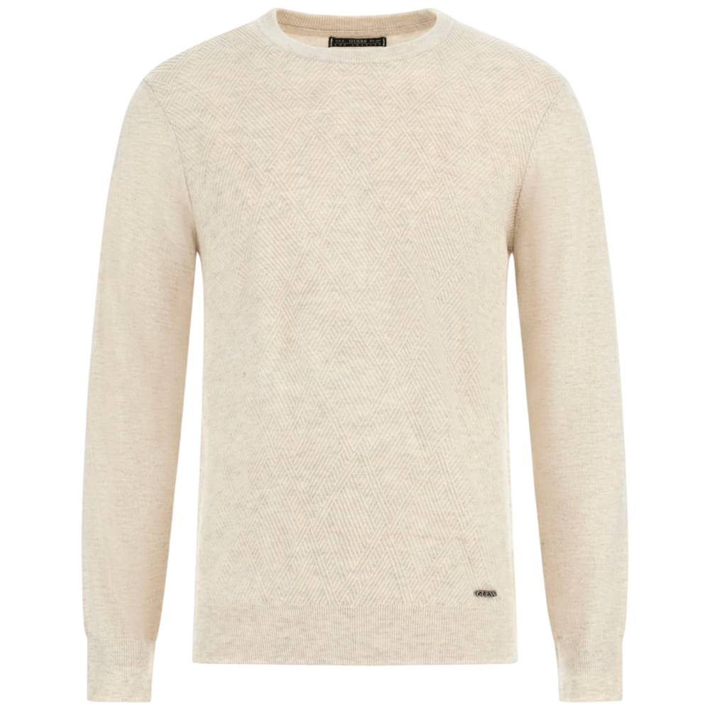 Guess pullover beige JAMAAR M5BR08 Z0432 LOH Maglieria Guess