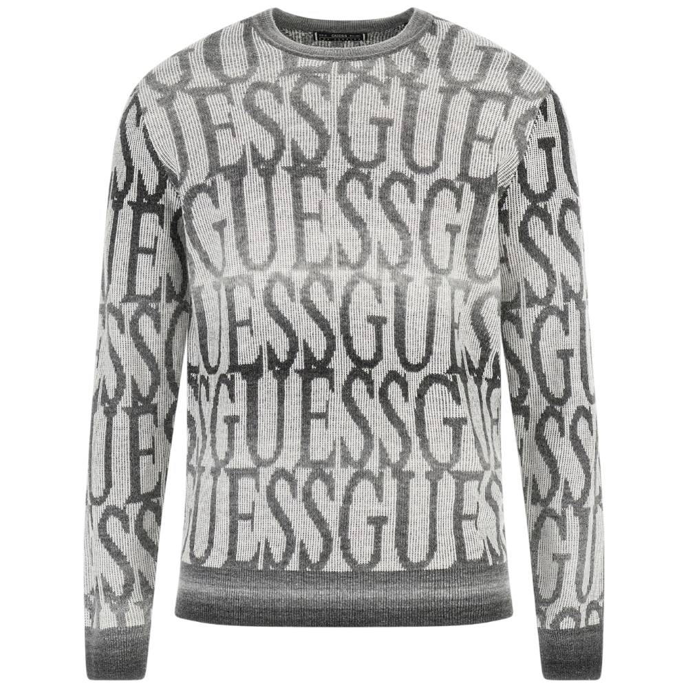 Guess pullover grigio JOSHAWA M5BR24 Z0500 FM16 Maglieria Guess