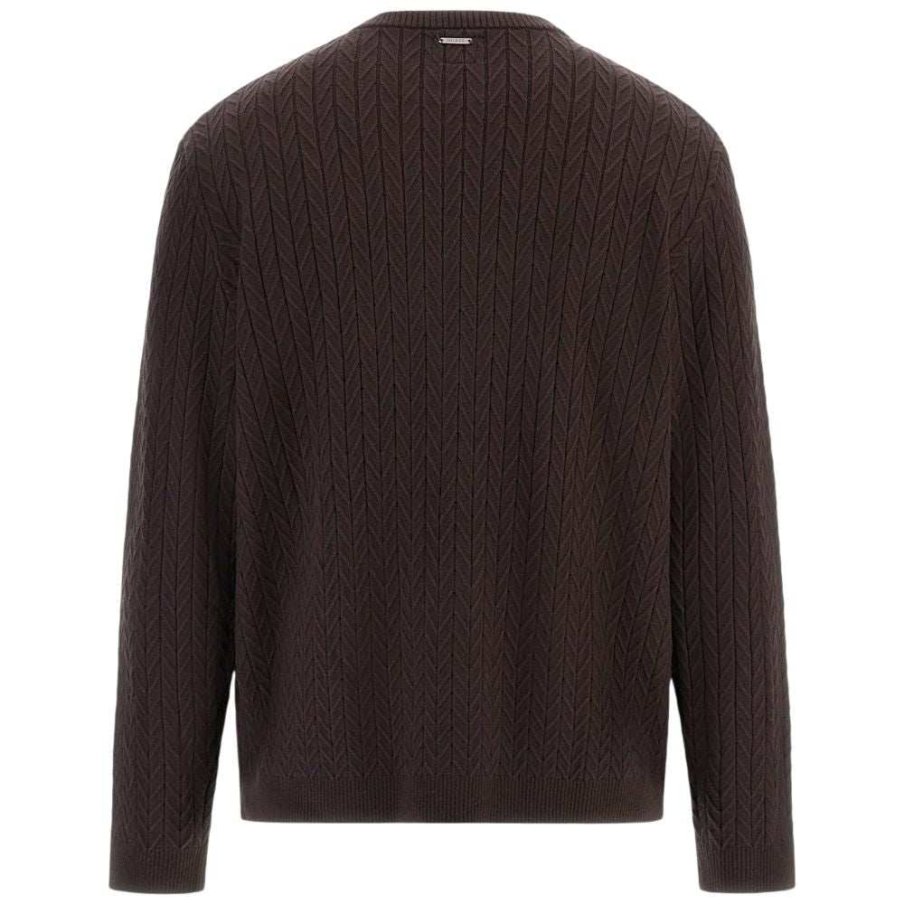 Guess pullover marrone IVAN CHEVRON M5BR41 Z2ZK2 G1H3 Maglieria Guess