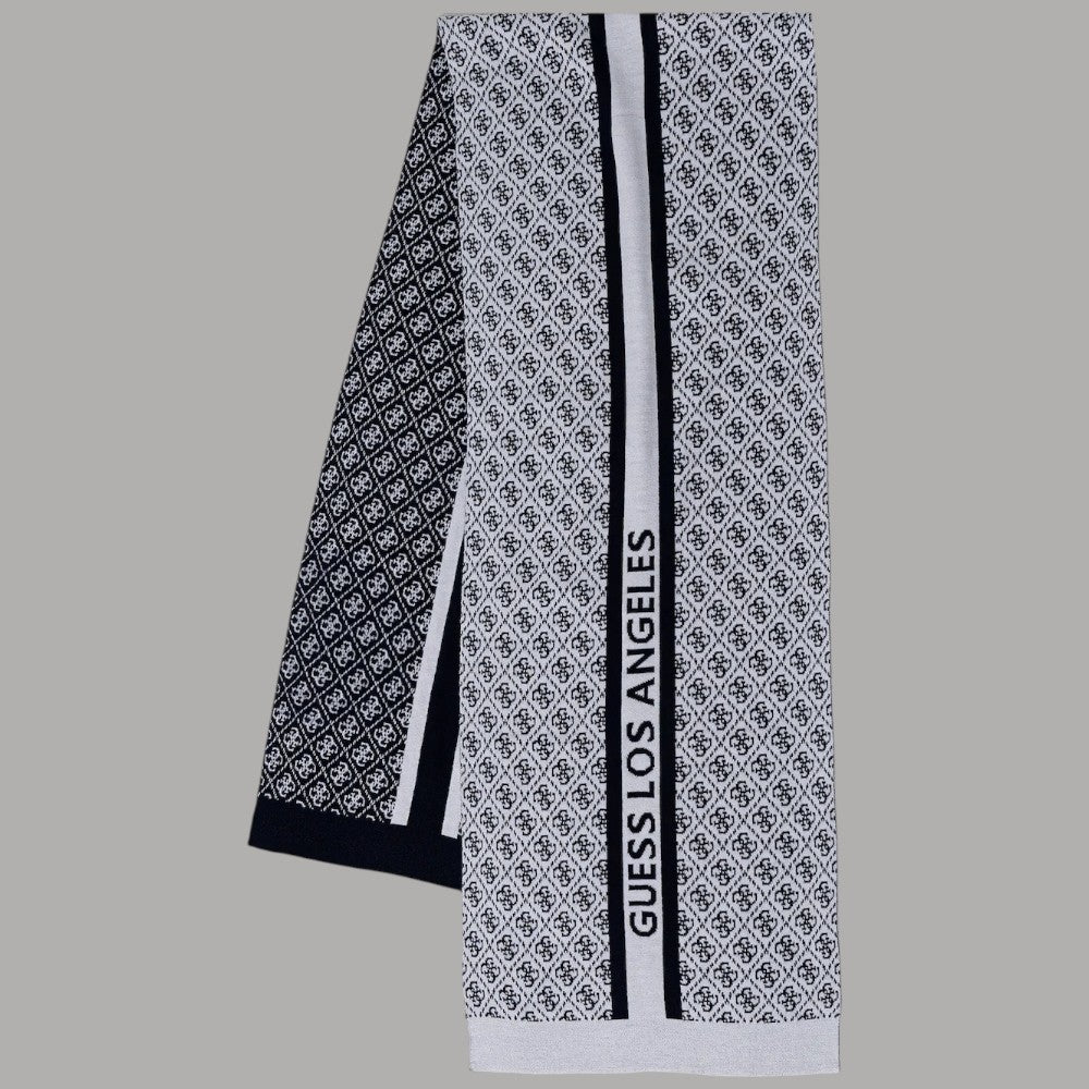 Guess sciarpa bianca da donna logo 4G W4BZ22 Z3JD2 F0YU - Prodotti di Classe