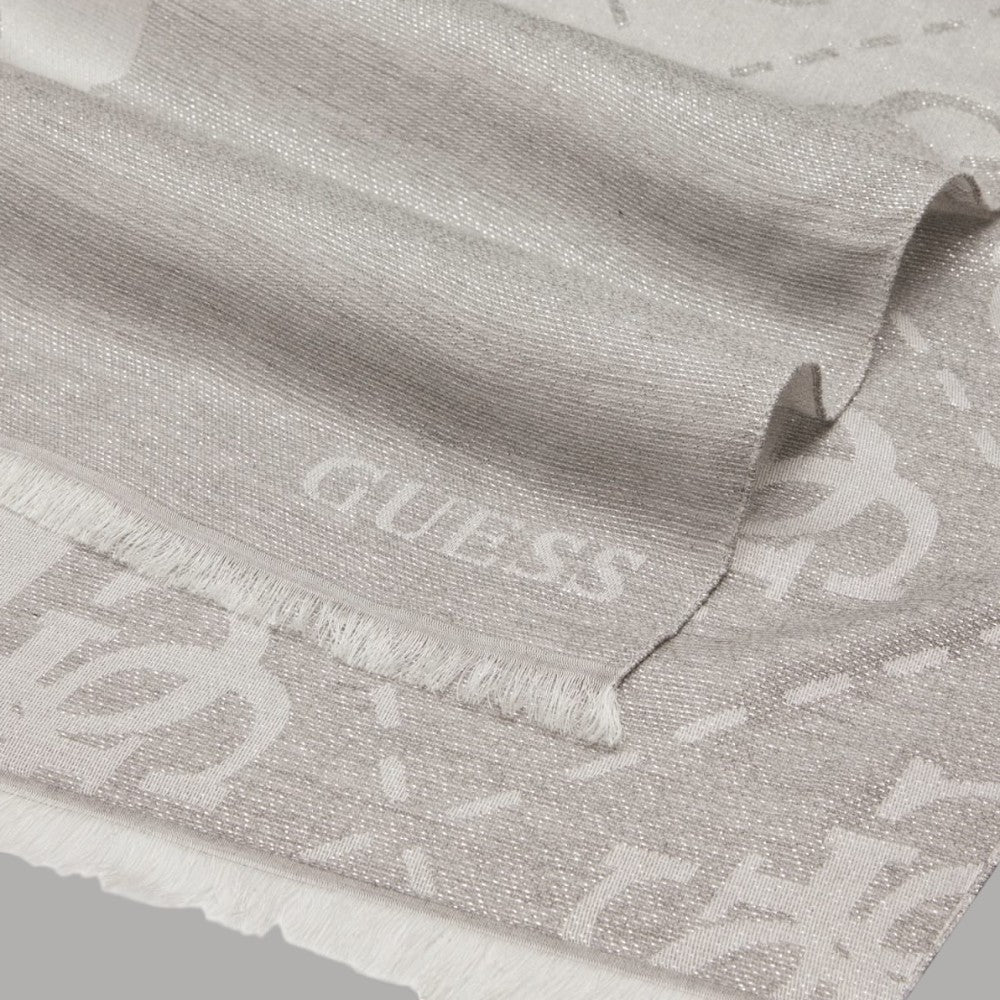 Guess sciarpa grigia 80X180 logo 4G AW5378 POL03 GRY - Prodotti di Classe