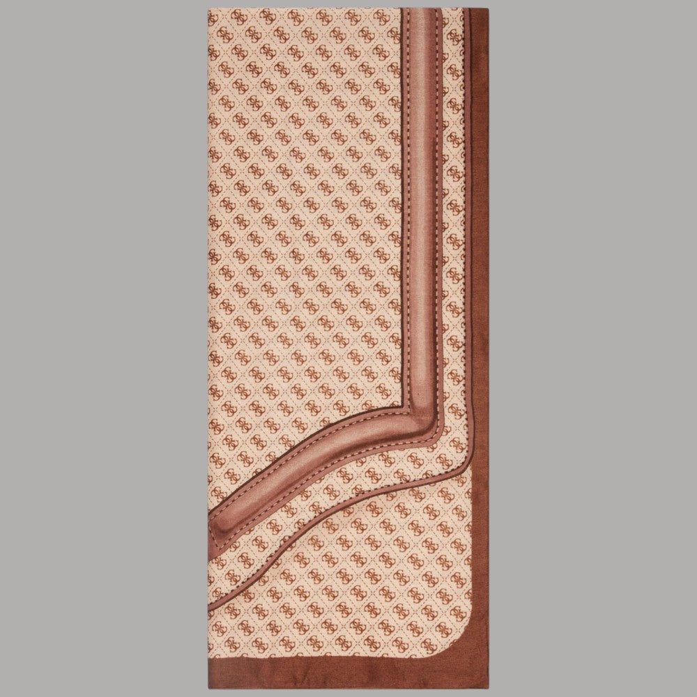 Guess sciarpa marrone 90x180 NOELLE AW5413 POL03 LTL - Prodotti di Classe