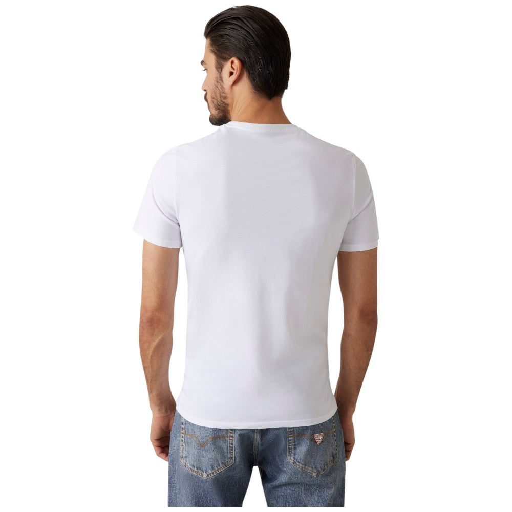 Guess t-shirt bianca logo piccolo M2YI36 I3Z14 G011 T-shirt Guess
