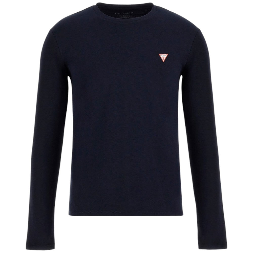 Guess t-shirt blu manica lunga M2YI28-J1314 T-shirt Guess