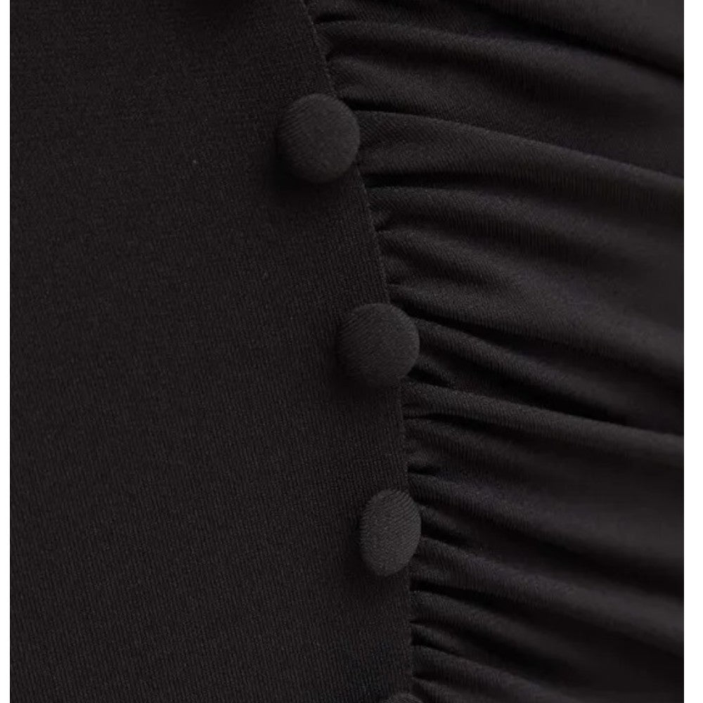 Guess vestito nero Alyssa W4YK11 KCBW2 Vestiti Guess