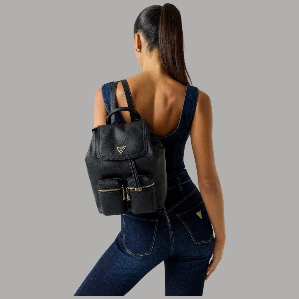 Guess zaino nero con tasche MANHATTAN HWBG71 18310 BLA - Prodotti di Classe