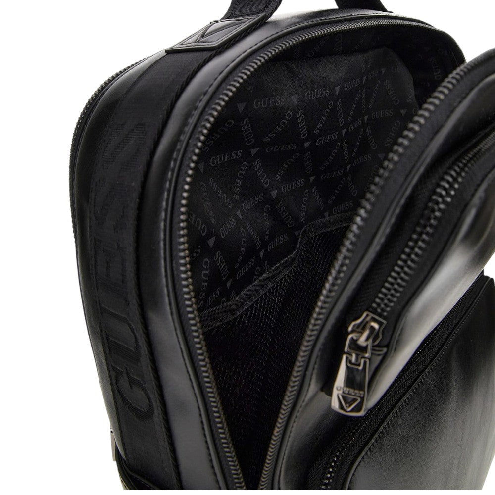 Guess zaino nero da uomo BOSTON HMBOCAP5445BLA Zaini Guess